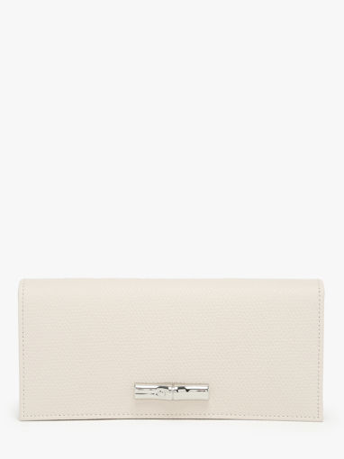 Longchamp Le roseau Portefeuille Beige